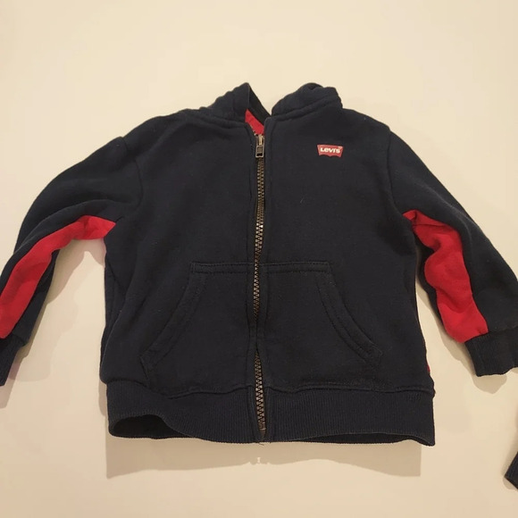 Levi's baby-boys Graphic T-shirt, Sweatshirt & Joggers 3-piece Outfit Set 18M - Picture 6 of 10